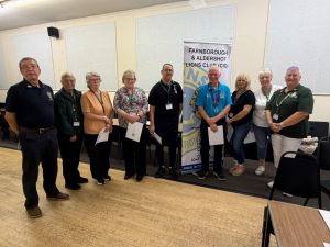 Tim after having inducted 5 new members! Image