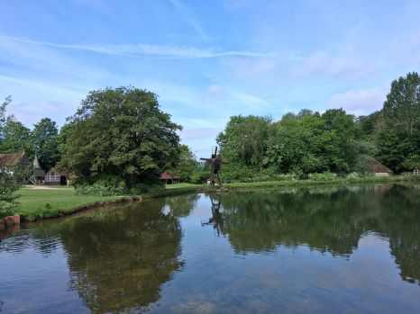 Weald and Downland lake