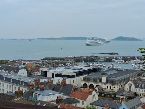 The harbour at St Peter's Port