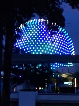 Epcot by night