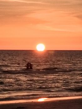 Sunset over the Bay of Mexico