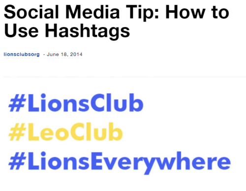 How to Use Hashtags