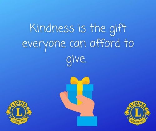 Kindness is a gift