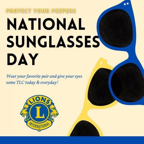 National Sunglasses Day