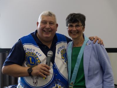 DG Dave and 1st VDG Sandra