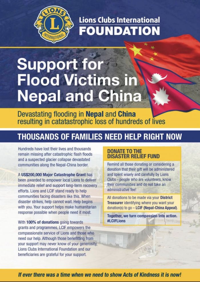 Nepal and China floods Nepal and China floods