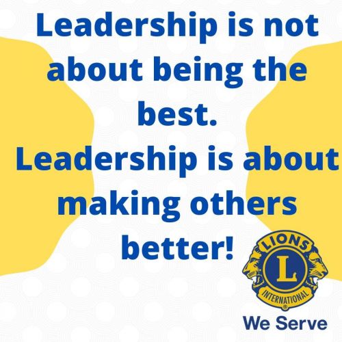 Leadership making things better