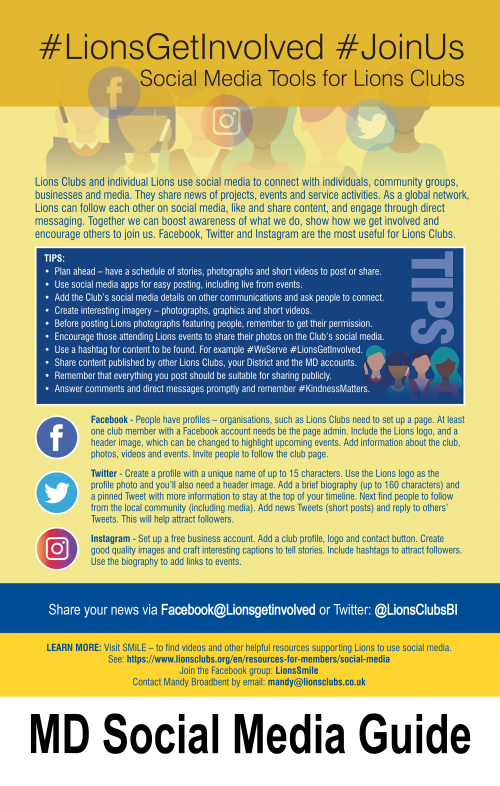 MD Lions Clubs Social Media Guide