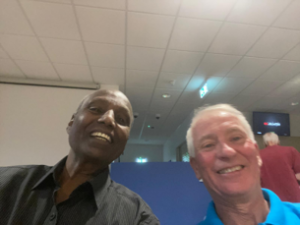 Wahib and Tim Image