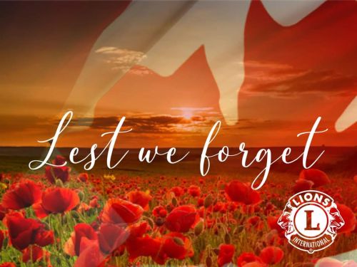 Lest we Forget