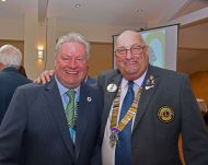 Lions Jarvis MacDonald and Ken Staniforth Lions Jarvis MacDonald and Ken Staniforth
